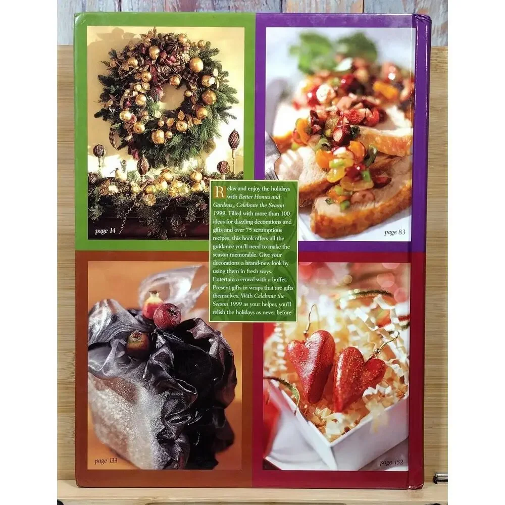 Better Homes and Gardens Celebrate the Season‎ 1999 Hardcover Book